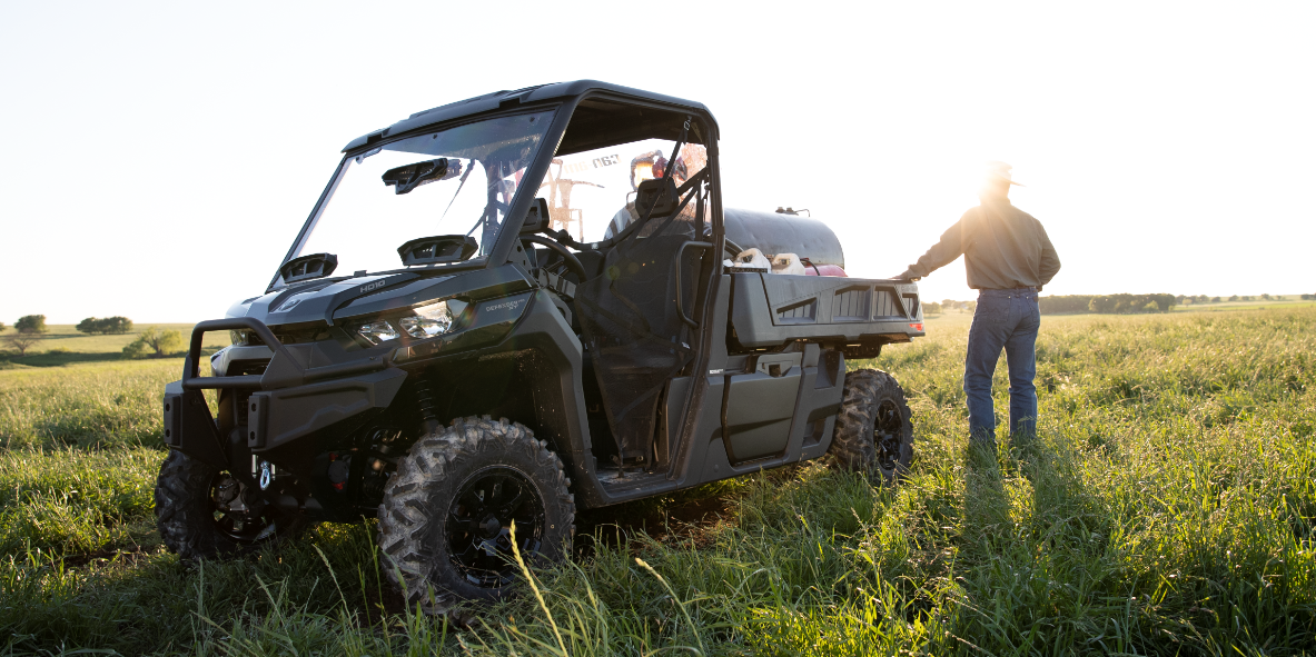 New Lineup of Can-Am Defender Side-by-Side Vehicles  Provides the Perfect Work-Hard, Play-Hard Balance