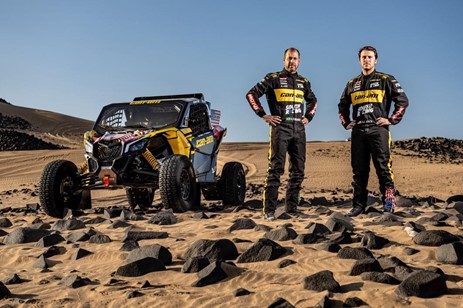 Can-Am hors route continue de dominer dans le circuit mondial des courses avec une cinquième victoire consécutive au Rallye Dakar