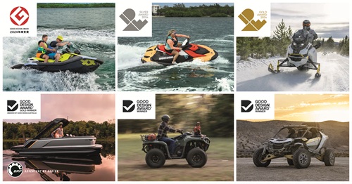 Les Good Design Awards Australia et Japan et l’IDSA  saluent les innovations de Manitou, Can-Am, Sea-Doo et Ski-Doo